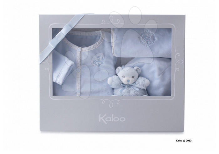 Kaloo gyerek szett  Perle-Gift Set 962193 kék