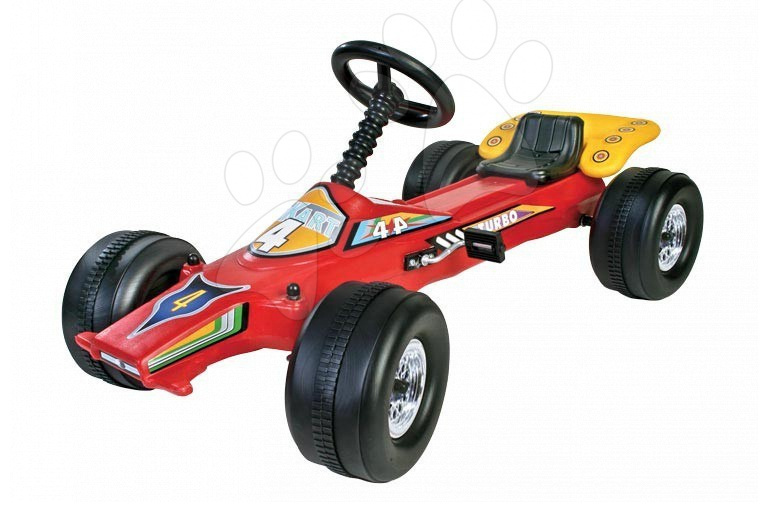 Dohány gyerek négykerekű Go Kart pedálos autó 102 piros