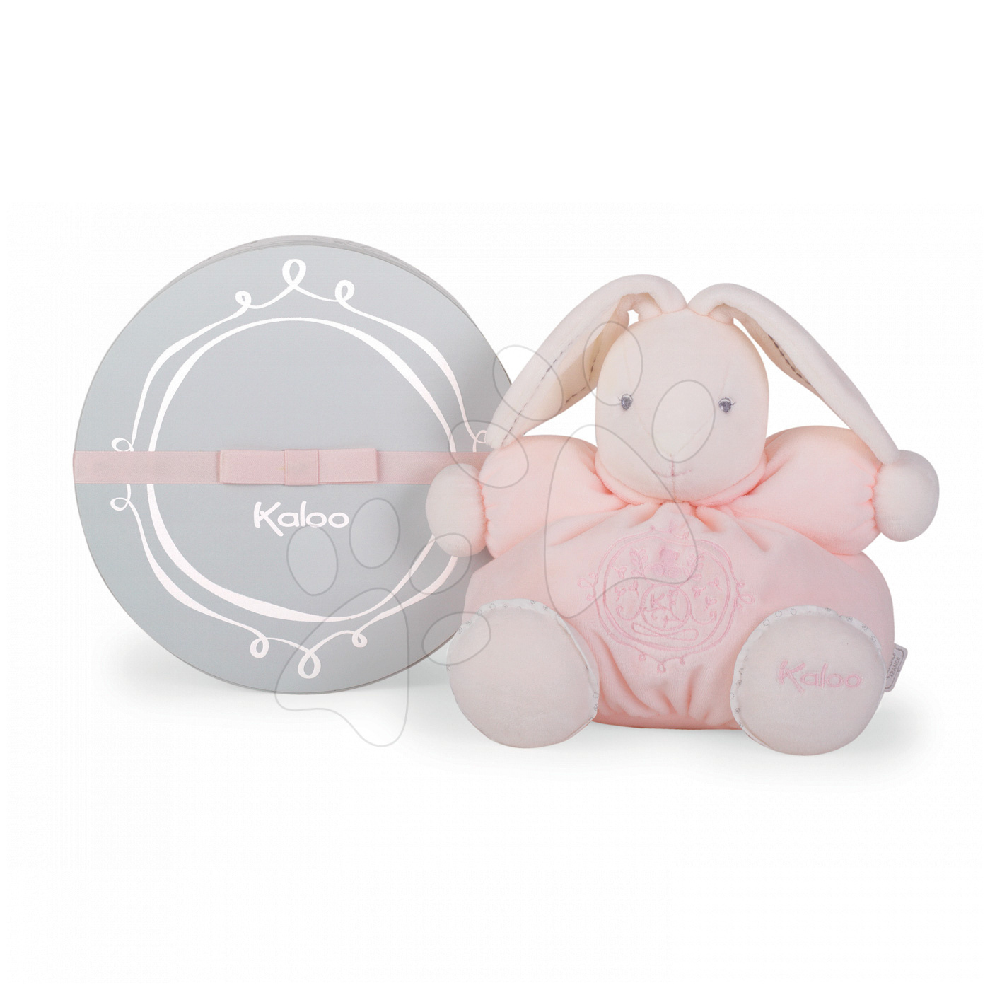 Kaloo plüss nyuszi  Perle-Chubby Rabbit 962146 rózsaszín