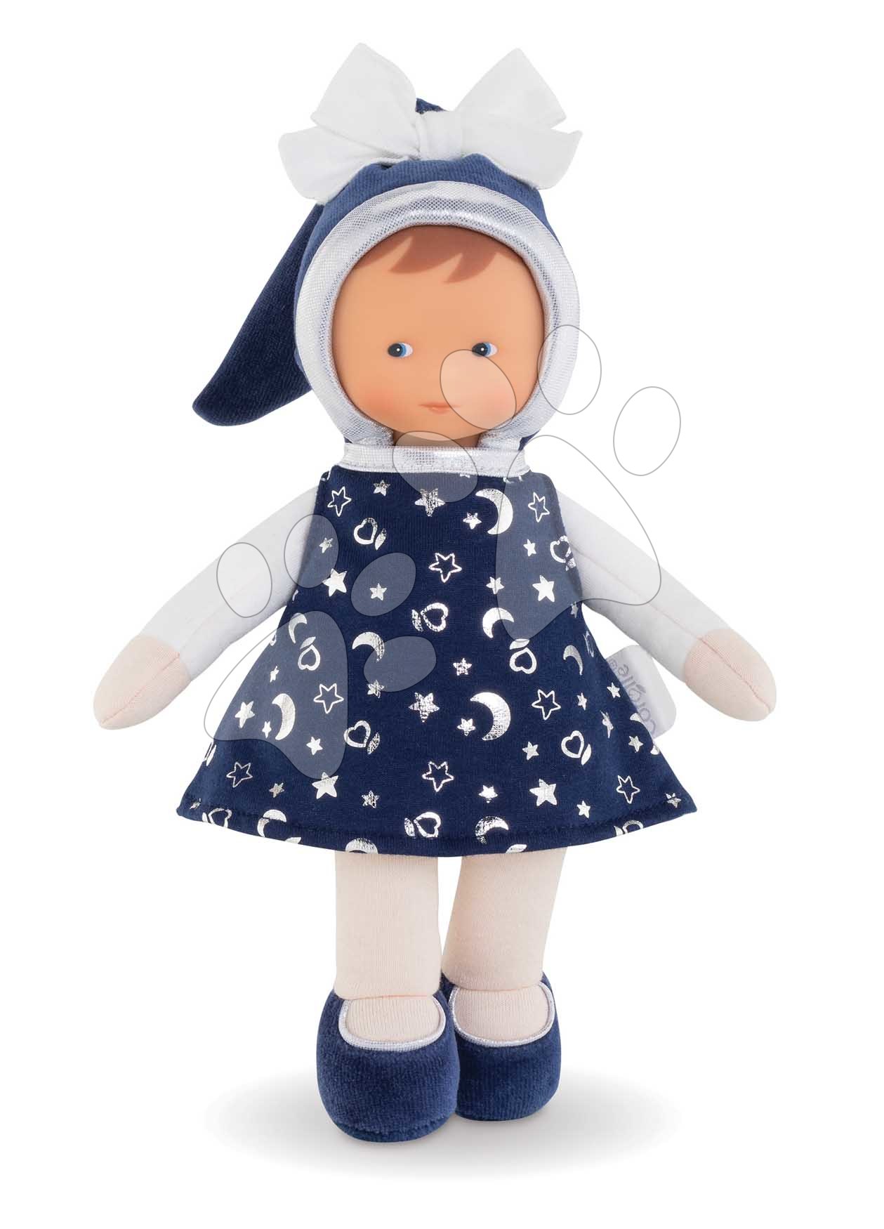 Játékbaba Miss Starlit Night Corolle Mon Doudou kék szemekkel 25 cm 0 hó-tól