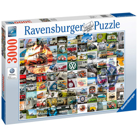 Ravensburger VW Bully pillanatok 3000 darabos puzzle - Játék webáruház Puzzle -