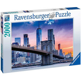 Ravensburger Puzzle 2000 db Brooklynból Manhattenbe - Játék webáruház Puzzle - Puzzle