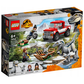 LEGO Jurassic World 76946 Kék és Béta velociraptorok elfogása - Játék webáruház Játék - LEGO