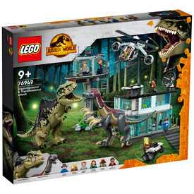 LEGO Jurassic World 76949 Giganotosaurus és therizinosaurus támadás - Játék webáruház Játék - LEGO