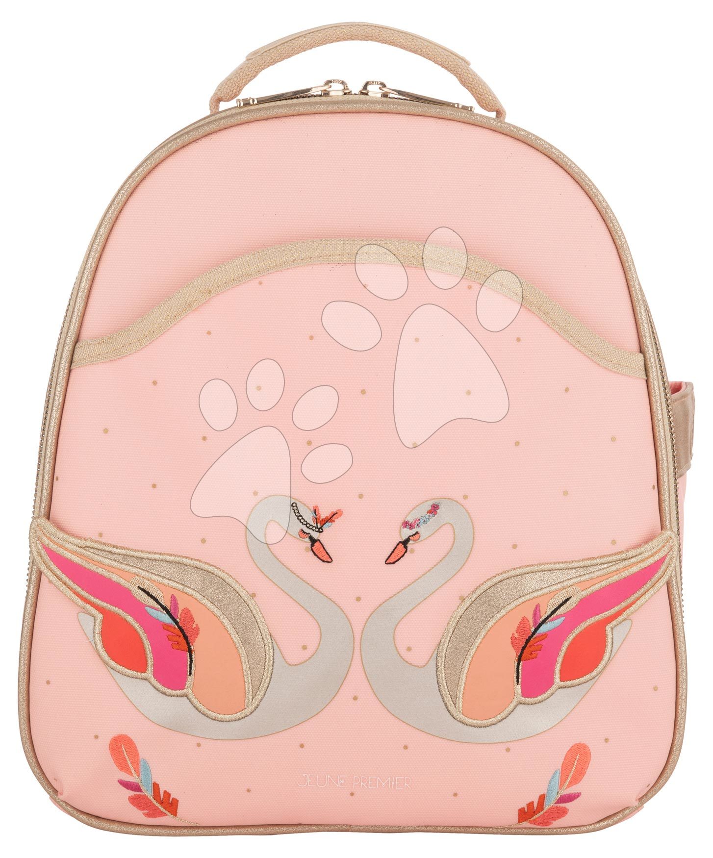 Iskolai hátizsák Backpack Ralphie Pearly Swans Jeune Premier ergonómikus luxus kivitel 31*27 cm